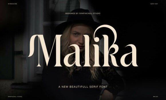 Malika Font - Featured Image