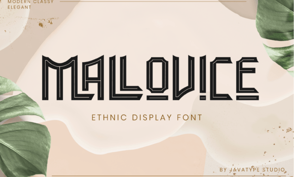 Mallovice Font - Featured Image