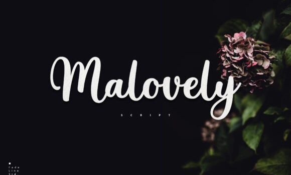 Malovely Font Fonts Free Download Malovely Font - Featured Image
