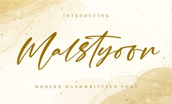 Malstyoor Font - Featured Image