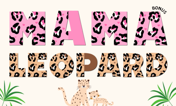 Mama Leopard Font - Featured Image