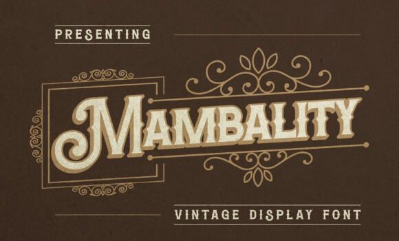 Mambality Font Fonts Free Download Mambality Font - Featured Image