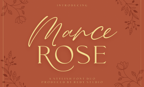 Mance Rose Duo Font - Featured Image