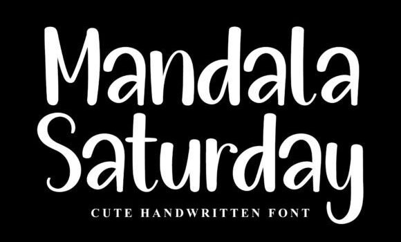 Mandala Saturday Font Fonts Free Download Mandala Saturday Font - Featured Image
