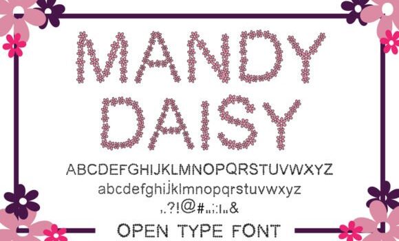 Mandy Daisy Font - Featured Image