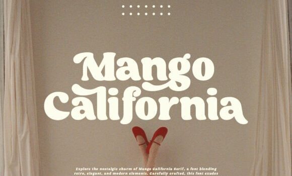 Mango California Font - Featured Image