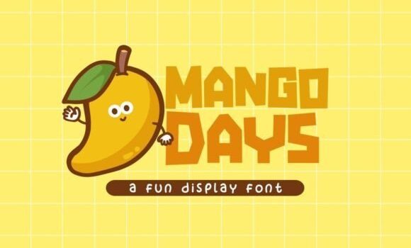 Mango Days Font Fonts Free Download Mango Days Font - Featured Image