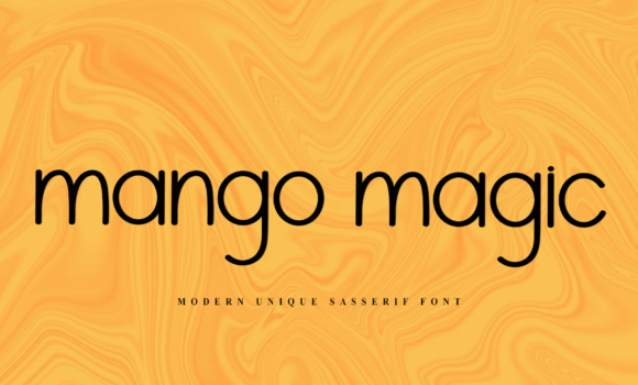 Mango Magic Font - Featured Image