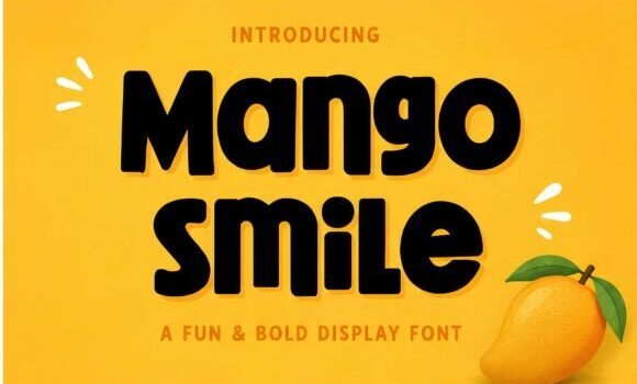 Mango Smile Font Fonts Free Download Mango Smile Font - Featured Image