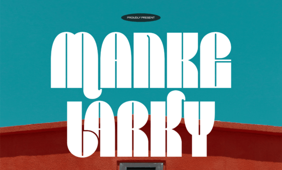 Manke Larky Font - Featured Image