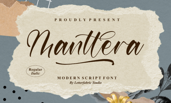 Manttera Font - Featured Image