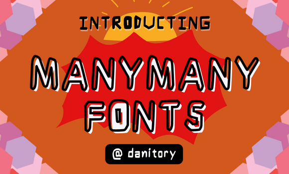Manymany Font - Featured Image