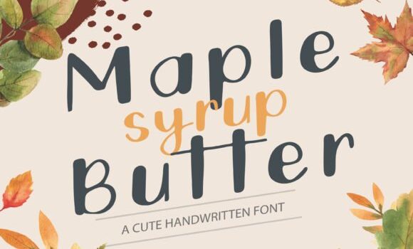 Maple Butter Font - Featured Image