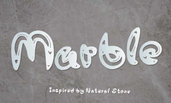 Marble Font - Featured Image
