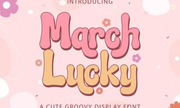March Lucky Font Fonts Free Download March Lucky Font - Featured Image