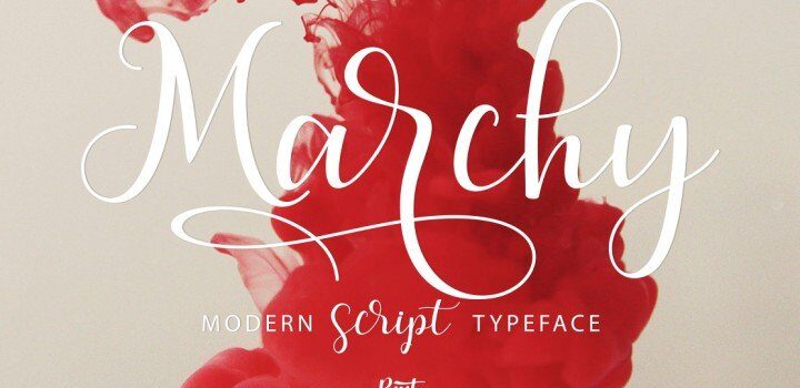 Marchy Font - Featured Image