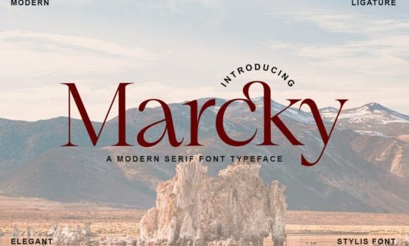 Marcky Font - Featured Image