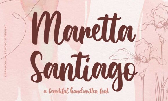 Maretta Santiago Font - Featured Image