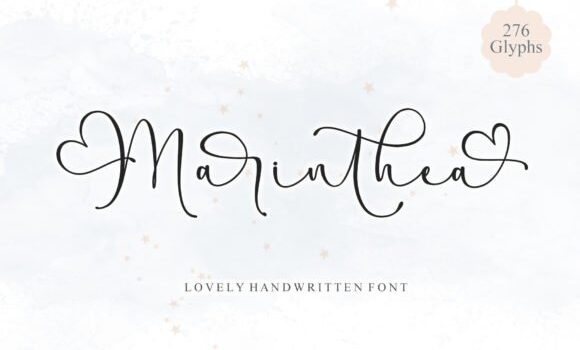 Marinthea Font Fonts Free Download Marinthea Font - Featured Image