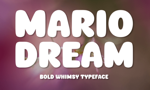 Mario Dream Font - Featured Image