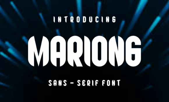 Mariong Font - Featured Image