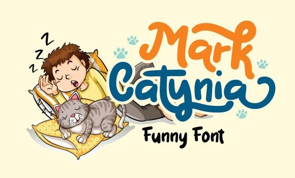 Mark Catynia Font - Featured Image