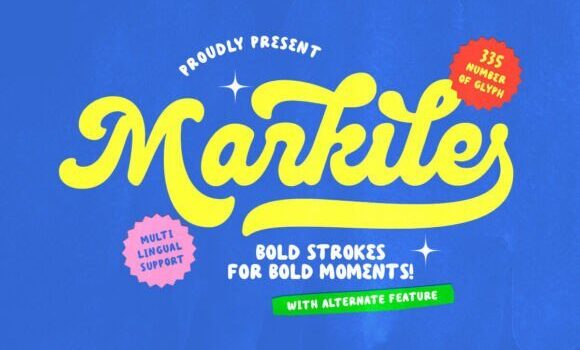 Markile Font Fonts Free Download Markile Font - Featured Image