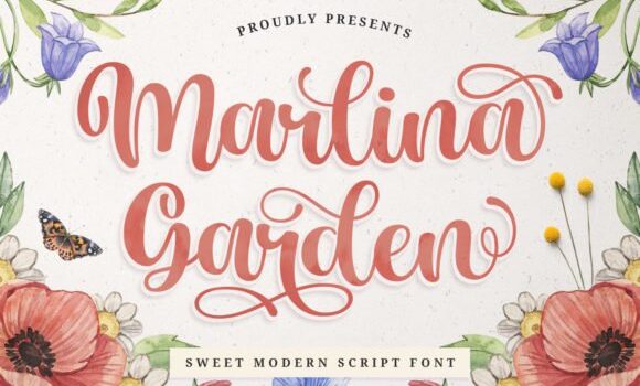 Marlina Garden Font Fonts Free Download Marlina Garden Font - Featured Image