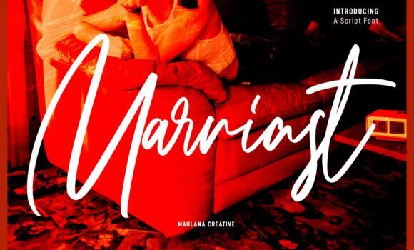 Marriast Script Font - Featured Image