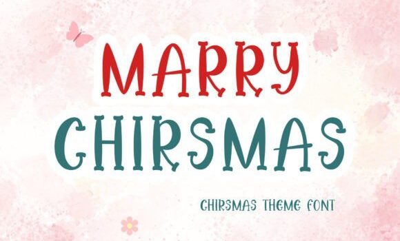 Marry Christmas Font - Featured Image