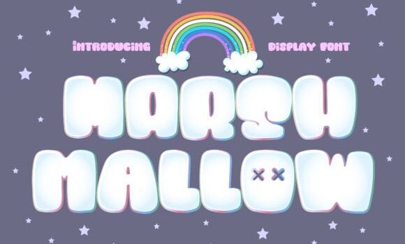 Marshmallow Font Fonts Free Download Marshmallow Font - Featured Image