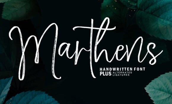 Marthens Font - Featured Image
