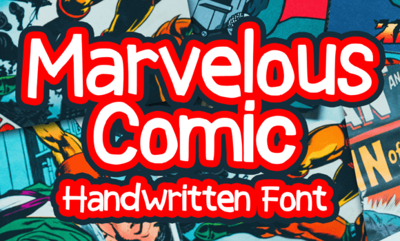 Marvelous Comic Font - Featured Image