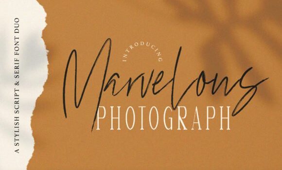 Marvelous Photograph Font - Featured Image
