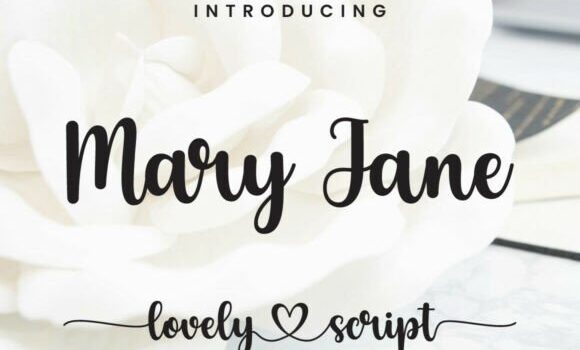 Mary Jane Font - Featured Image