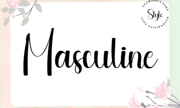 Masculine Font Fonts Free Download