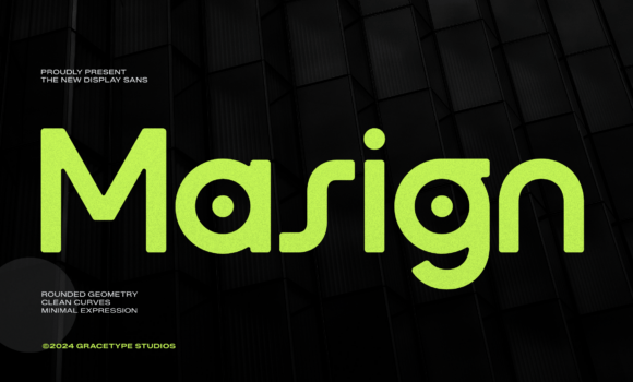 Masign Font Fonts Free Download Masign Font - Featured Image