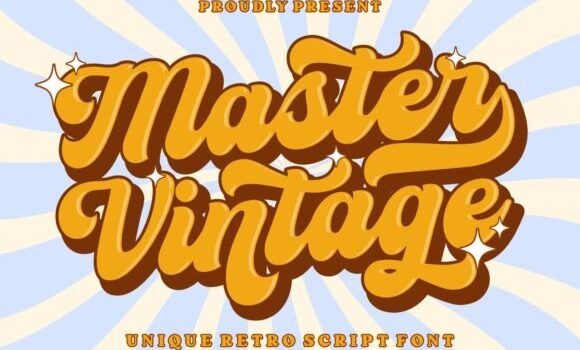 Master Vintage Font - Featured Image
