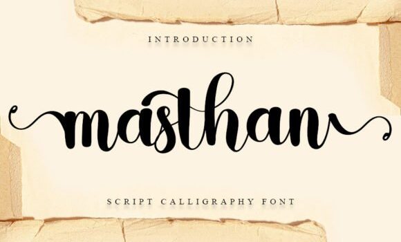 Masthan Font - Featured Image