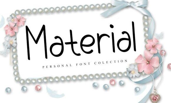 Material Font Fonts Free Download Material Font - Featured Image