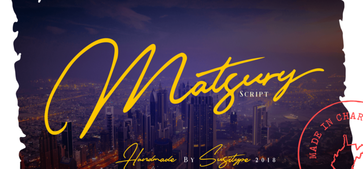 Matsury Font - Featured Image