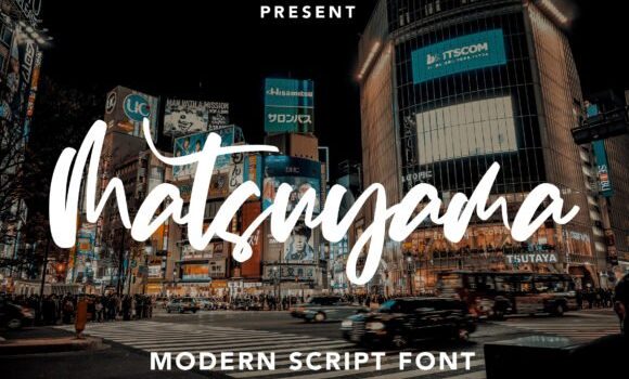 Matsuyama Font - Featured Image
