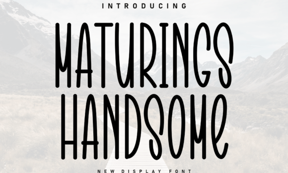Maturings Handsome Font Fonts Free Download Maturings Handsome Font - Featured Image