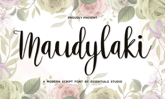 Maudylaki Font Fonts Free Download Maudylaki Font - Featured Image