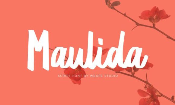 Maulida Font Fonts Free Download Maulida Font - Featured Image