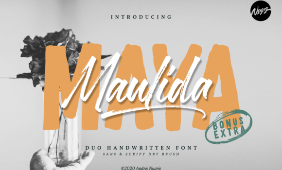 Maulida Maya Font - Featured Image