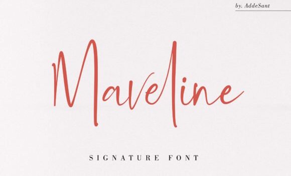 Maveline Font - Featured Image
