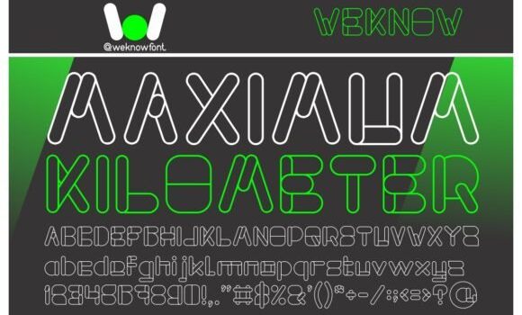 Maximum Kilometer Font Fonts Free Download Maximum Kilometer Font - Featured Image