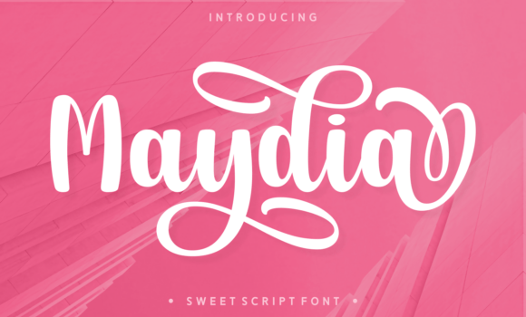 Maydia Font - Featured Image