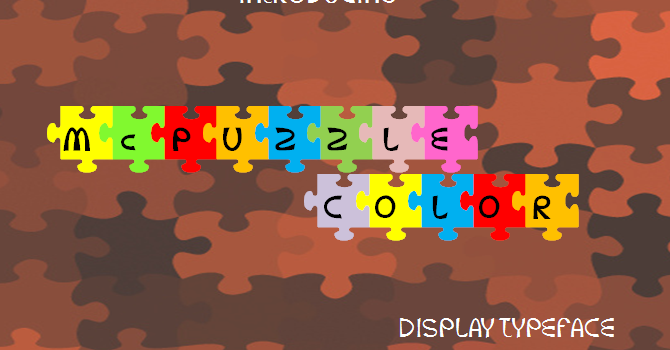 McPuzzle Color Font - Featured Image
